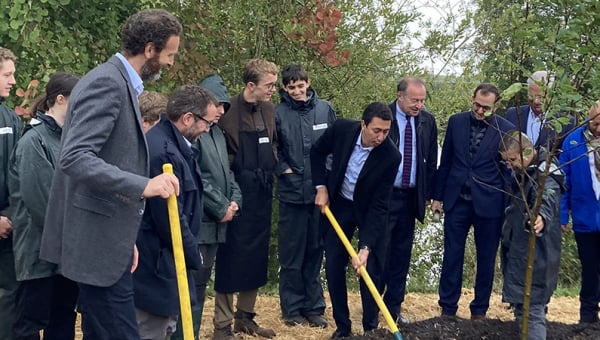 Inauguration de la ferme école Graines d’avenir : s’insérer dans la société, protéger la terre